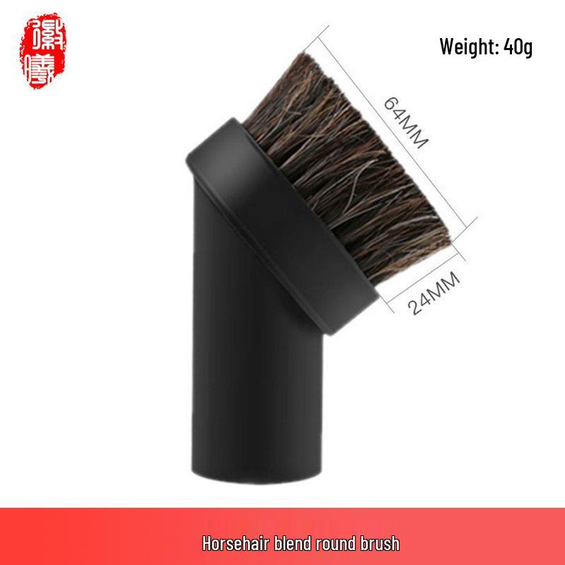 Zhenmei 32mm Universal Round Brush Head for Philips Midea Vacuum Cleaners