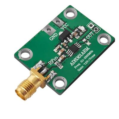 AD8361 Microwave Power Detector Board Microwave Real Power Detector 50Ohm Impedance And Wide Frequency 10kHz 2500MHz