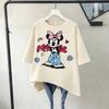 Disney Minnie Mouse T Shirt Women Man Cute Cartoon Graphic Print Short Sleeve Tee Summer Casual Tops 2025 Fashion Y2k Clothes