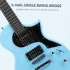 E-Gitarre Professionell Massivholzgitarre Saiteninstrument Pappelkorpus Hartahornhals Lorbeerholz