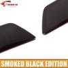 2X Rear Fog Light Lamp Cover Trim For Jeep Cherokee + Smoked Black Exterior