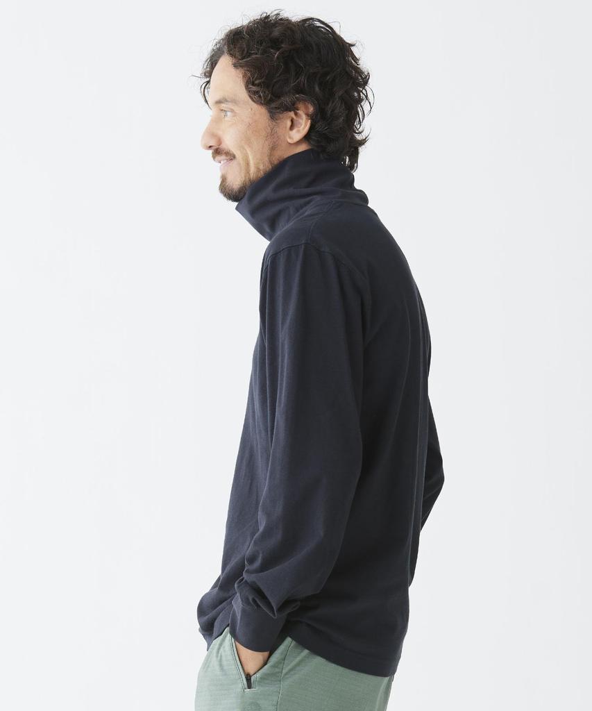 LL Bean Carefree Unshrunkable Japan 1000066291 Men's Turtleneck, Fit, XL, White,