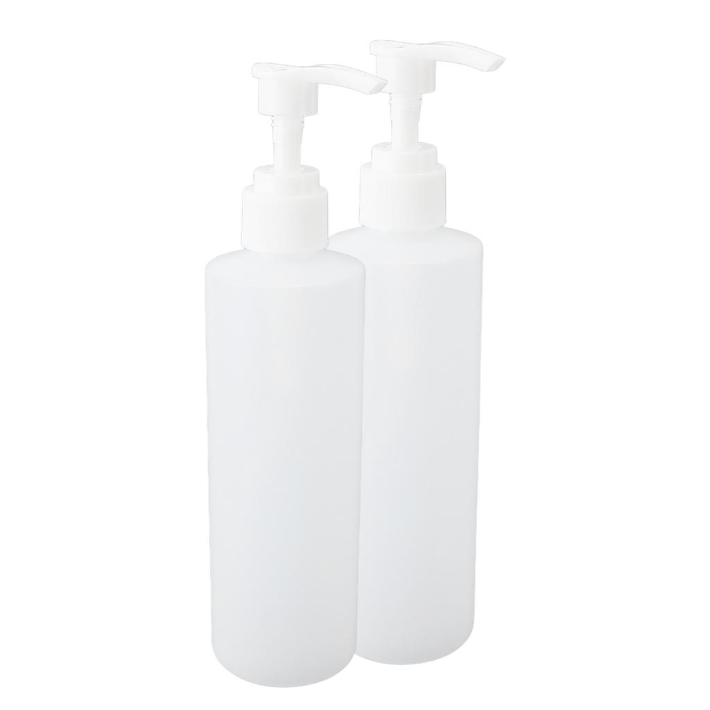 2pcs Massage Oil Warmer Replacement Bottle 250ml Refillable Professional Shampoo Pump Bottles for for Lotion Heater