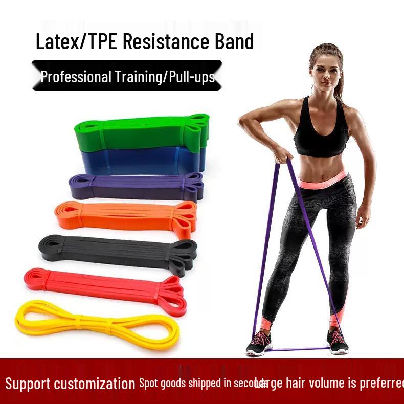 TPE Fitness Resistance Band for Chest, Pull-Up, Squat, and Yoga Exercises