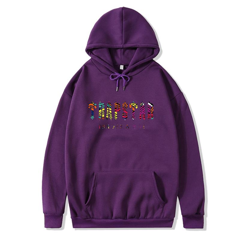 Sweater trendy brand printed hoodie autumn and winter sweater top