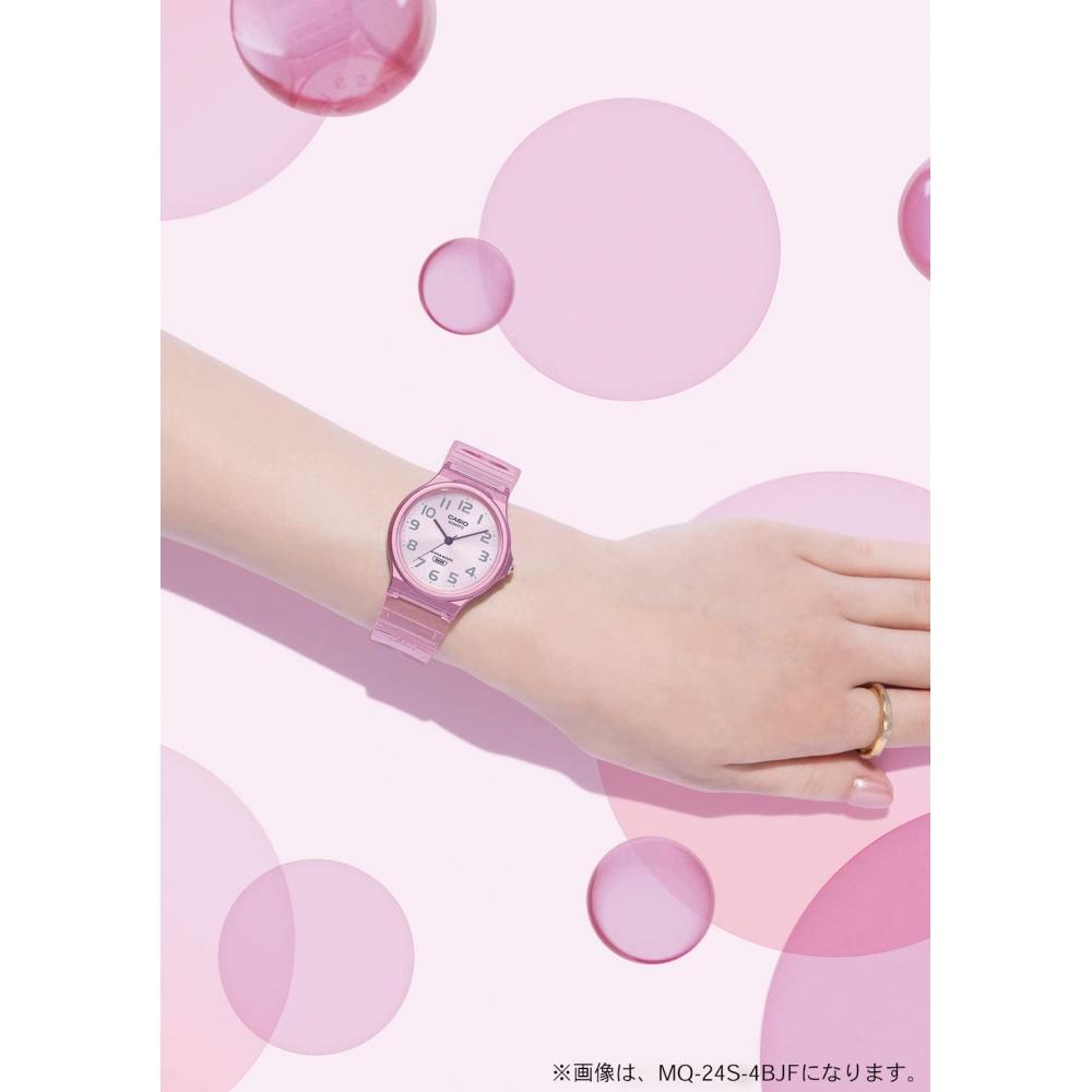 Casio Watch Casio Collection MQ-24S-4BJF Unisex Clear Pink
