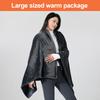 USB Flannel Heated Blanket 3 Temperature Adjustment Electric Heating Blanket Wireless Heated Blanket for Indoor Outdoor