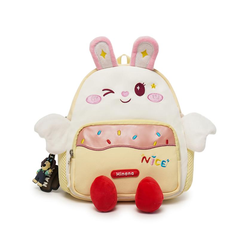 

Kindergarten Children s Cartoon Schoolbag Boys Girls Backpack жовтий