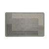 Diatomaceous Earth Non-Slip Quick-Dry Bathroom Mat: Absorbent & Dirt-Resistant