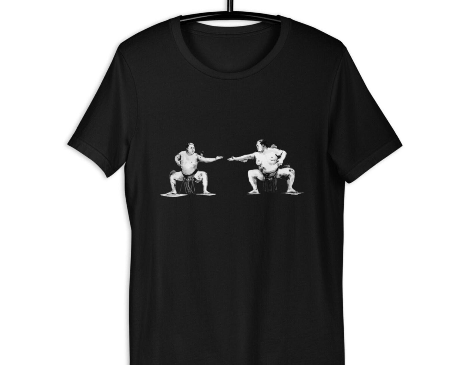 Sumo Yokozuna Shirt, Sandan Gamae Ceremony Shirt, Japanese Wrestler Shirt, Japan Wrestling Shirt, Festival Shirt, Streetwear, Anime, Unisex 2XL