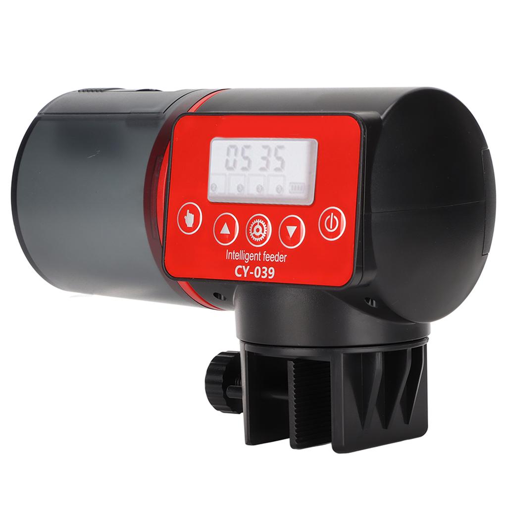 200ml Automatic Aquarium Fish Feeder Adjustable Multifunctional Electric Fish Food Dispenser for Fish Tank Aquarium