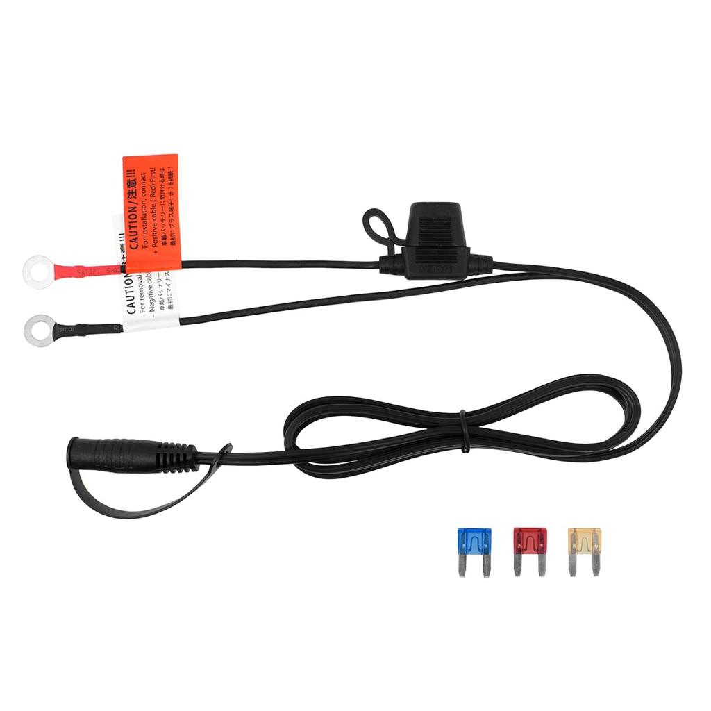 KOMINE Motorcycle 12V Power Connection Harness Set Black EK-104 1161