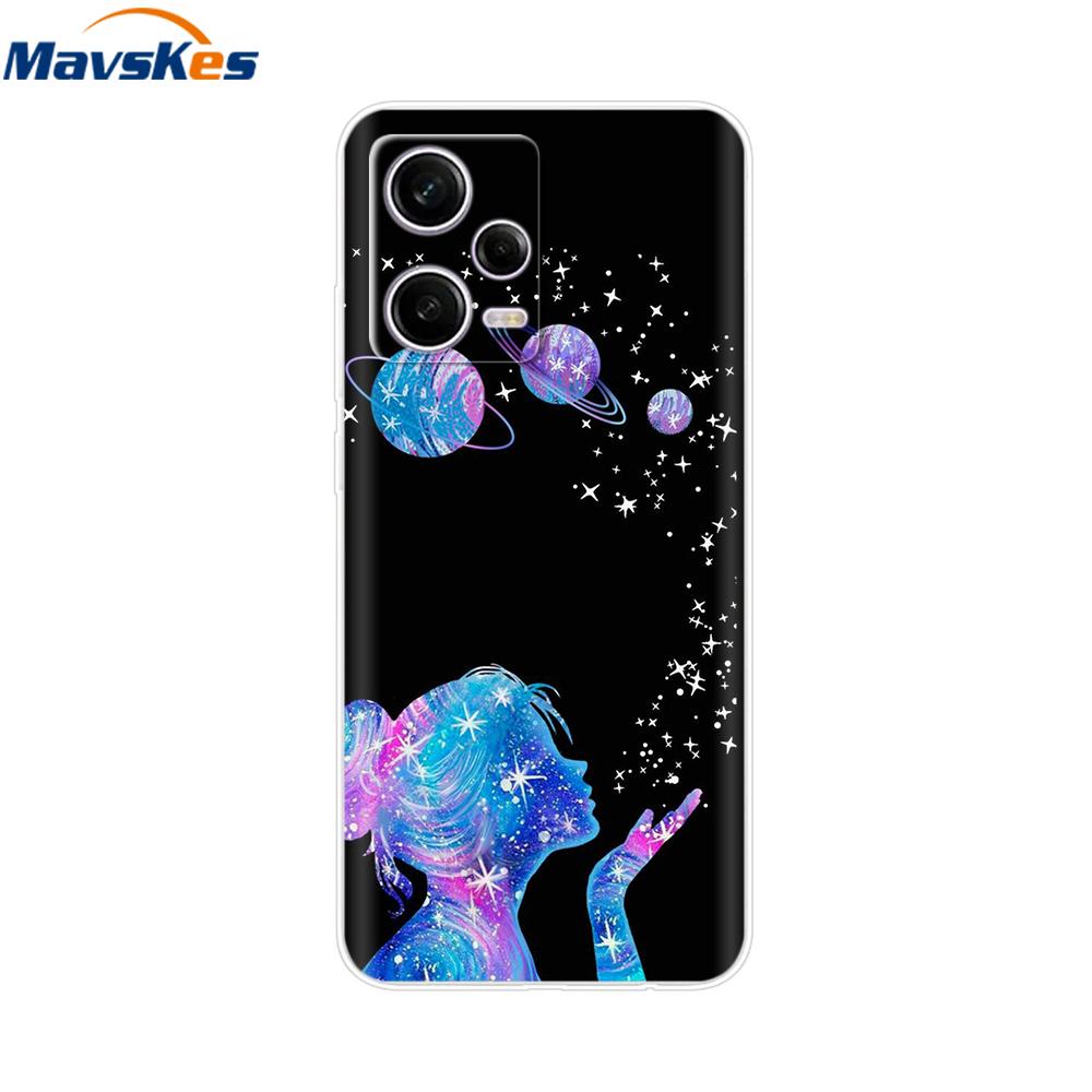 For Xiaomi Redmi Note 12 Pro 5G Case Transparent Soft TPU Back Cover For Redmi Note 12 Pro Plus Note12 5G 4G Cases Cover Fundas