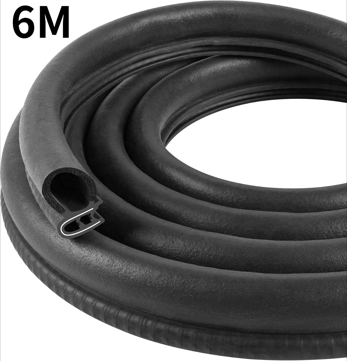 Automotive Weather Stripping Durable Car Door Rubber Seal Strip Rubber Edge Trim Edge Guard for Cars Trucks