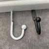 5Pcs Removable Metal Wall Mount Hooks Heavy Duty Coat Towel Bag Hangers for Temporary Party Event Decoration Use