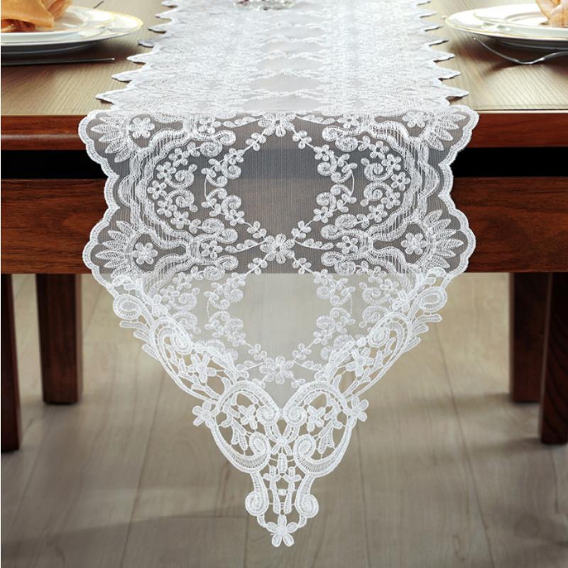 Modern Minimalist European Style Table Flag, Lace Fabric, Dining Table Cloth, Multiple TV Cabinets, Rural Tea Table Flag