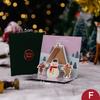 Merry Christmas Greeting Card With Envelope 3D Pop UP Santa Snowman Christmas Tree Friends Family Xmas Gifts Wishes Postcard