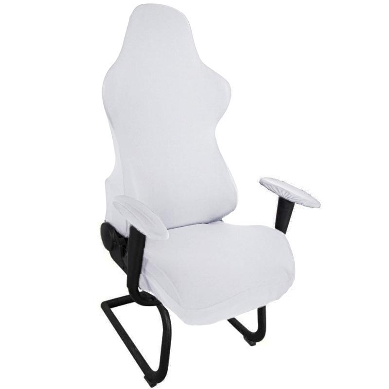 Ergonomic Computer Gaming Chair Cover Slipcover Stretch Office Seat Chair Cover Reclining Racing Ruffled Gamer Chair Covers