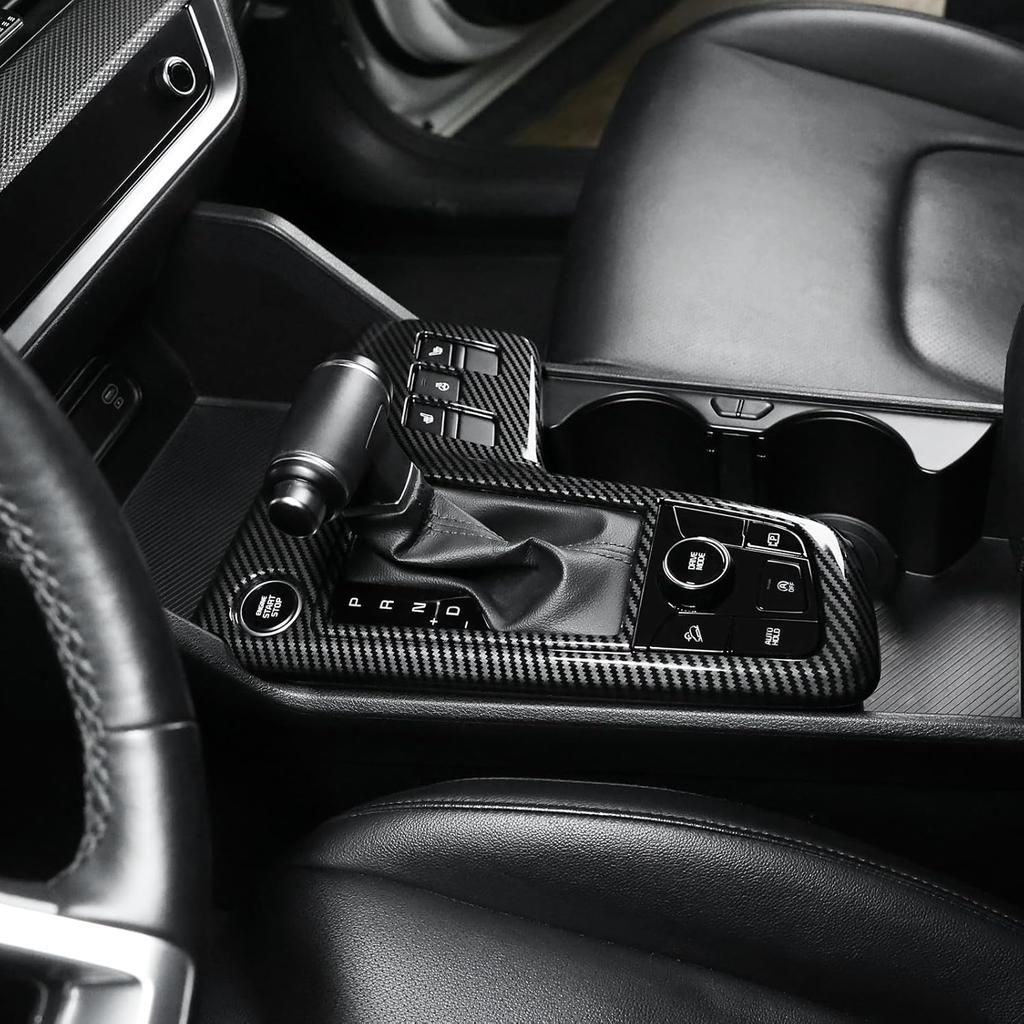Central Gear Shift Panel Cover Center Control Cover Trim Manual Gear Shift Panel Cover Compatible with Sportage 2023-2025 Accessories[Fuel Versions]