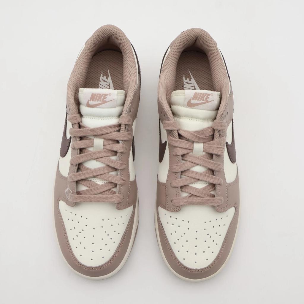 DD1503-125 Nike Dunk Low Diffused Taupe Sail Plum Eclipse (Women's)