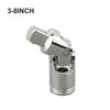 1/4" 3/8" 1/2" Universal Joint Ratchet Extension Bar Socket Swivel Ratchet Tool Chrome Vanadium Steel Joint Socket