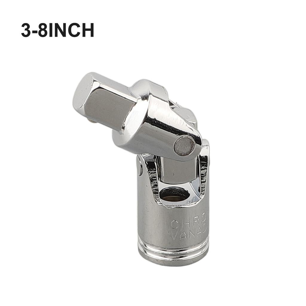 1/4" 3/8" 1/2" Universal Joint Ratchet Extension Bar Socket Swivel Ratchet Tool Chrome Vanadium Steel Joint Socket