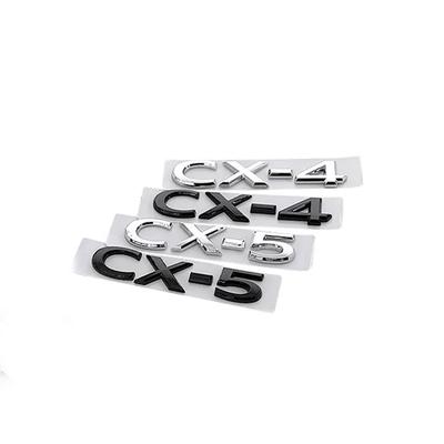 CX-4 CX-5 CX-7 CH-R Emblem Auto Stickers for Logo CX4 CX5 CX7 CHR Label Kofferbak ABS Refit Vervangen Logo Car Sticker