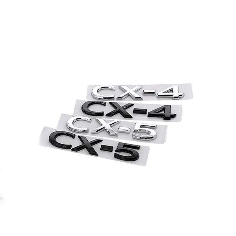 CX-4 CX-5 CX-7 CH-R emblem auto stickers for Mazda logo CX4 CX5 CX7 CHR label kofferbak ABS refit vervangen logo car sticker