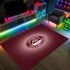 Aberdeen FC Design Crystal Velvet Carpet Cozy Non?Slip Printed Rug For Bedroom Living Room Entrance