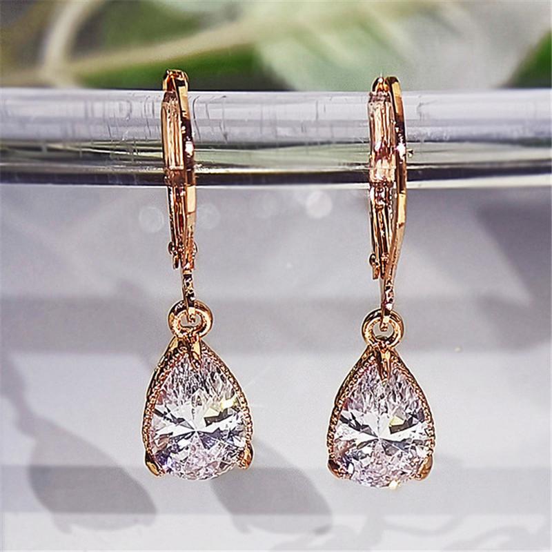 CC Stud Earrings for Women Ladies 925 Silver Needle Fine Jewelry Hot Cubic Zircon Ear Brincos Wholesale Accessories