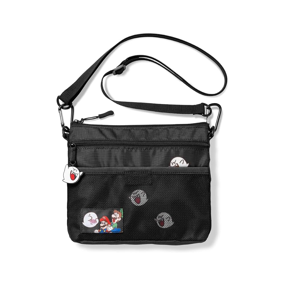 Super Mario Teresa Sacoche Bag Lightweight Portable Crossbody Style