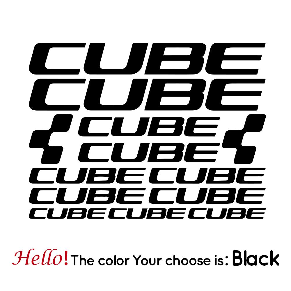 CUBE Fahrradrahmen Aufkleber Fahrrad Decal Zubehör Cube Rennrad Körper Vinyl Aufkleber