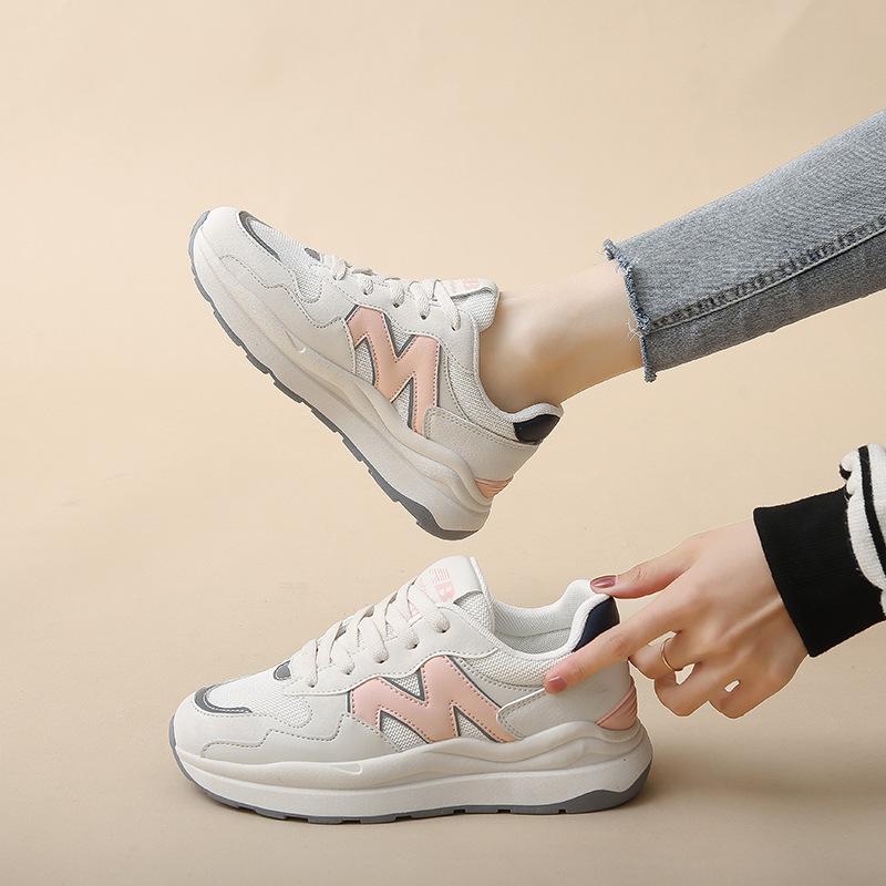 Platform Forrest Gump Shoes Autumn and Summer New Running Sports Shoes Female Students Daily Casual Dad Shoes