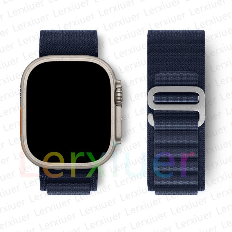 Alpine Loop Strap for Apple Watch Band Ultra 4 2 3 49mm 40mm 44mm 45mm 42mm 46mm Bracelet Correa iWatch Series 7 SE 8 9 10 11 12