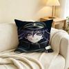 Game Danganronpa Kokichi Oma  Square Double-Sided printed Pillow Case Bedroom Bedside Pillow Sofa Cushion Cover