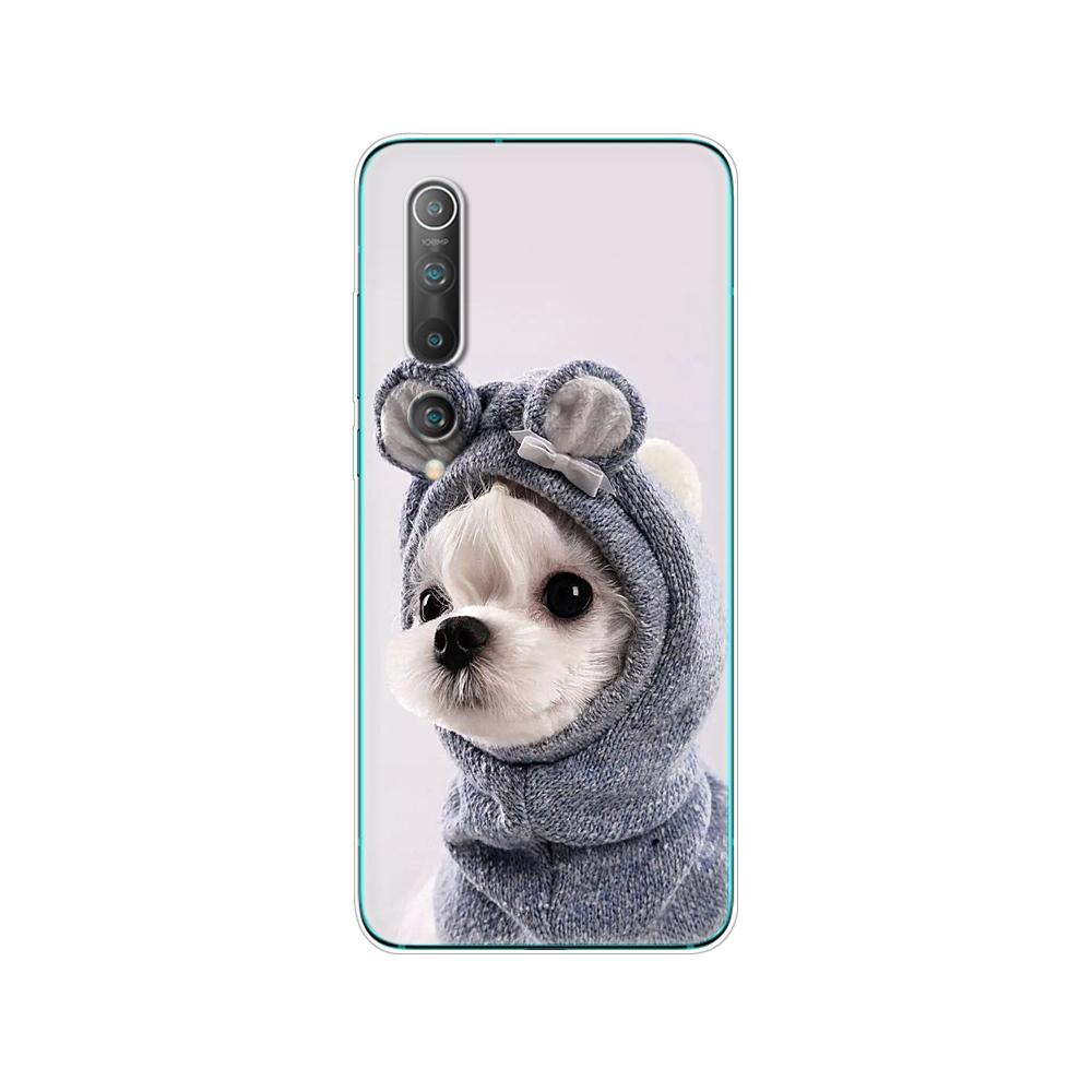 Silicon Case For Xiaomi Mi 10 Case Soft TPU Back Phone Cover For Xiaomi Mi 10 Pro Mi10 Etui 6.67" Full Protection Coque Bumper