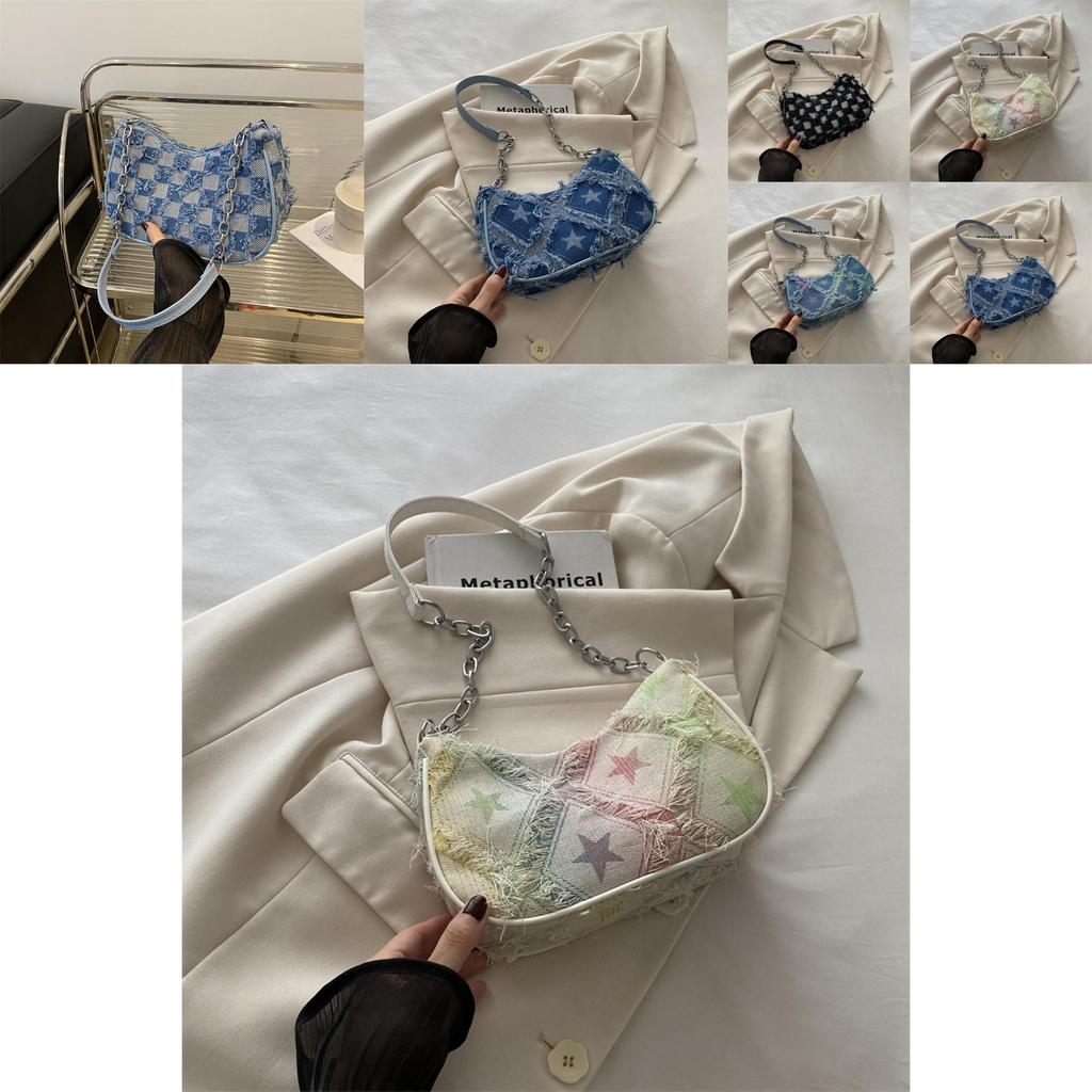 Contemporary Crescent Crossbody Purse Versatile Canvas Bag For Fashion Lovers