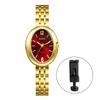 Women's Watch Stainless Steel Waterproof Gold Cute Fashion Analog Quartz Watch Golden Ladies Accessories - Birthday Anniversary Mother's Day