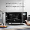 Midea Suxiang Pro 900W Inverter Flatbed Microwave with Grill CN plug (adapter included)