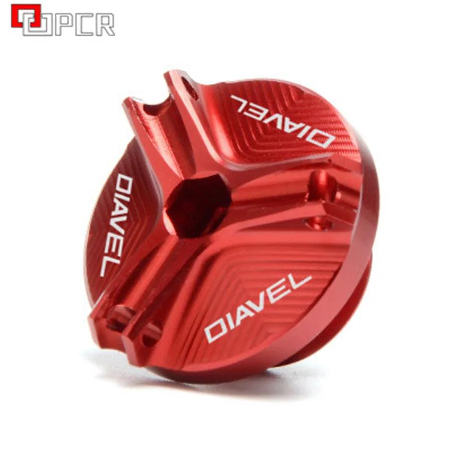 

Мотоциклетная CNC алюминиевая крышка-заглушка маслозаливной горловины для DUCATI DIAVEL Diavel AMG Carbon Strada XDIAVEL S 2012 2013 2014 2015 2016 красный