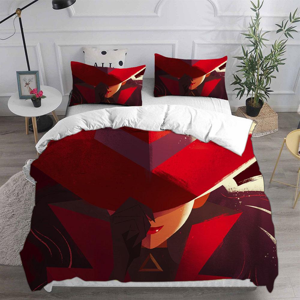 Carmen Sandiego Bedding Sets Bed Cover Comforter Duvet Cover Pillow Case 2-3 Pieces Sets Kids Adult Bedroom Decor