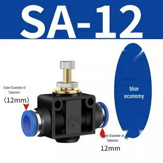 

Высококачественные односторонние дроссельные быстроразъемные трубные фитинги Huachi (ПА4/6/8/10/12)