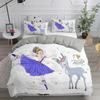 Capa de edredom para meninas dançando balé, lindas bailarinas, conjunto de cama para meninas 135, capa de edredom rosa, cama de solteiro, princesa, HomeTextiles