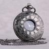 Classical Quartz Analog Alloy Pocket Watch Necklace Pendant with Chain
