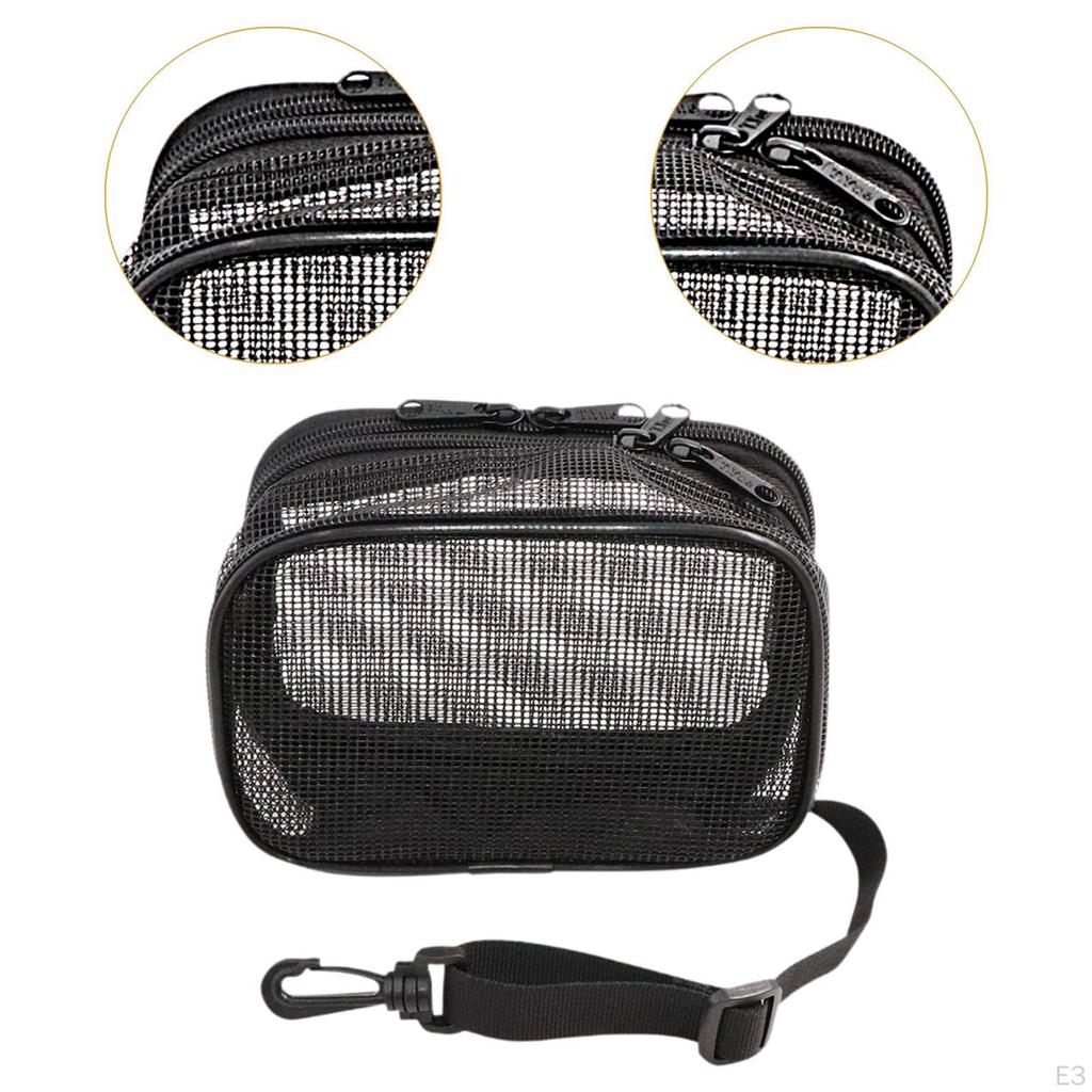 Anchor Ball Pouch, Fishing Marker Buoy Case with Zipper, Lure Storage Bag Oxford Cloth Marine