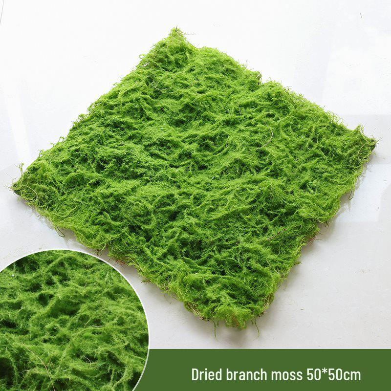 Bionic Artificial Moss Turf Micro Landscape Ornaments for Bonsai and Potted Plant Landscaping