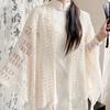 Simple Knitted Shawl Women’s Fringed Scarf Machine Washable Stylish Layering Shoulder Wrap