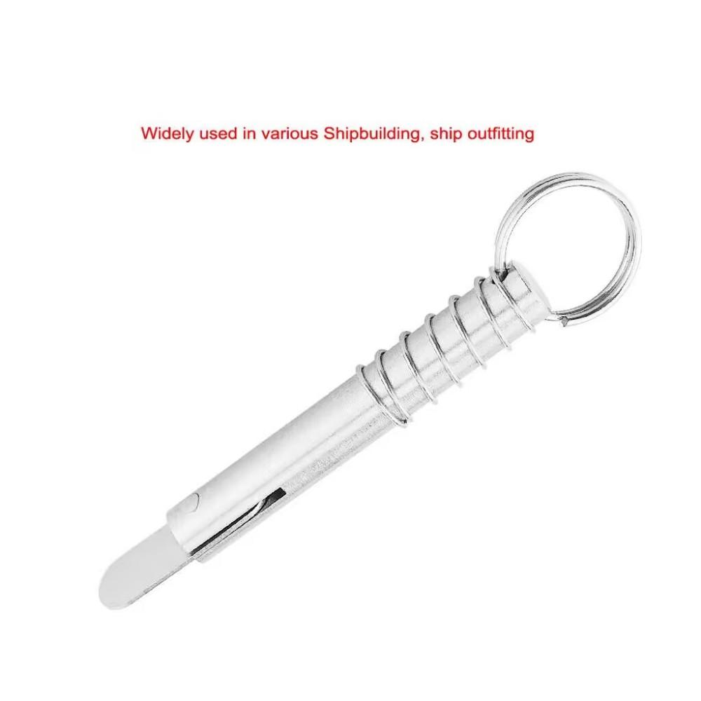 M16*80mm Marine Grade Stainless Steel 316 Boat Quick Release Pin Marine Hardware Deck Hinge Replacement Accessories