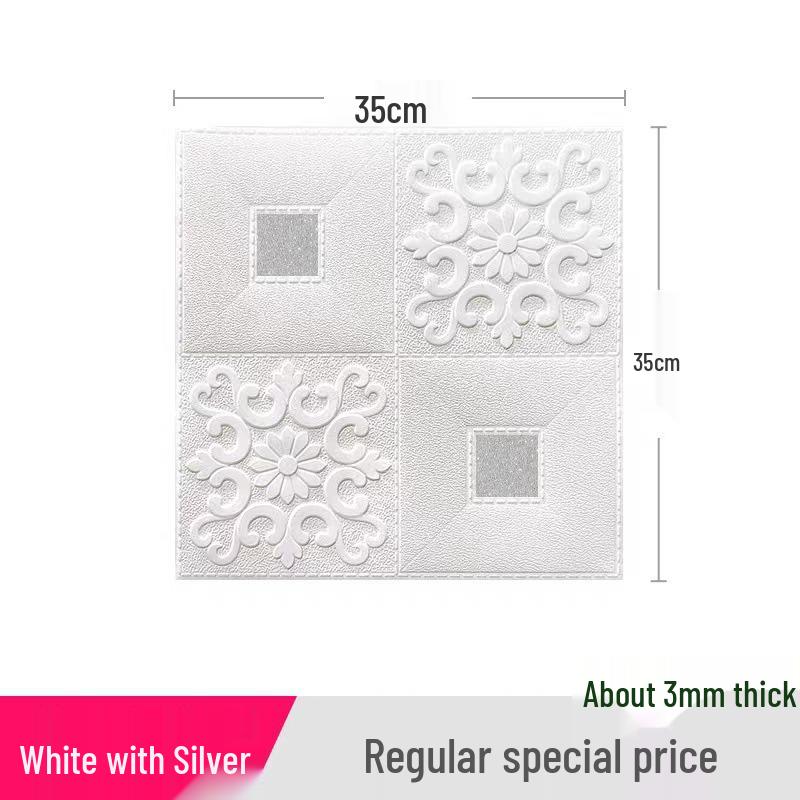 3D Waterproof Foam Wall Stickers for Ceiling and Background Decoration