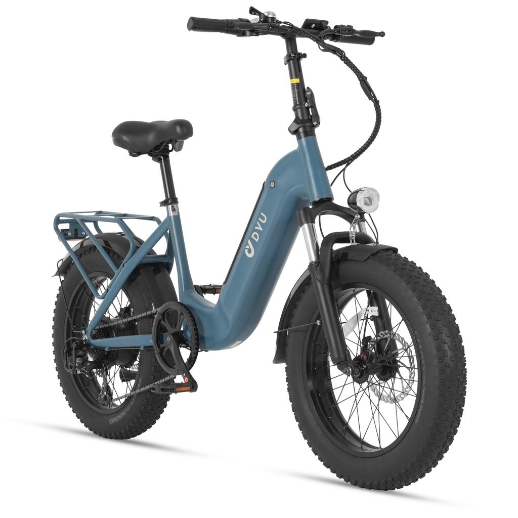 DYU FF500 Outdoor E-bike With Saet 500W Motor 48V14AH Lithium Battery City Riding Electric Bicycle Women's 20*4.0 Fat Tire Electric Bike
